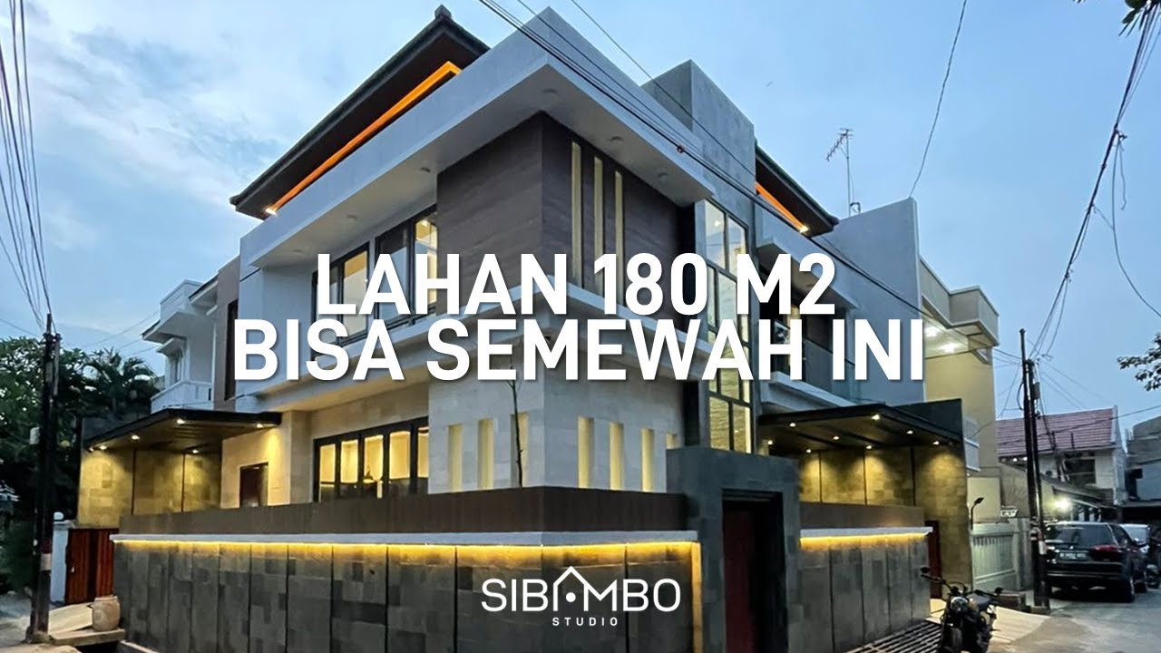 LAHAN [180 M2] BISA SEKEREN INI, Rumah Modern Tropis 2 Lantai 4 Kamar Tidur | HOUSE TOUR
