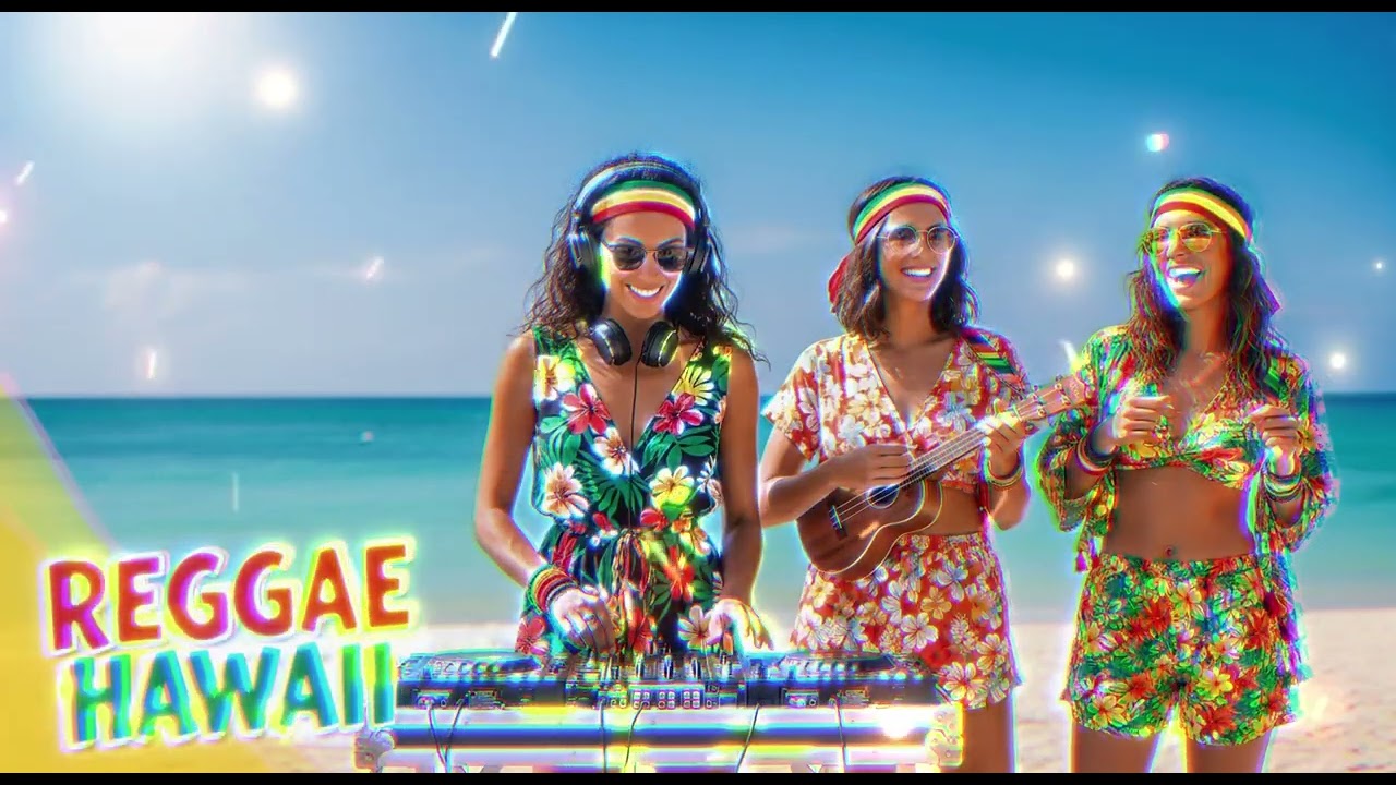 Best Hawaiian Reggae Sunset Mix 2025  New & Classic Hits