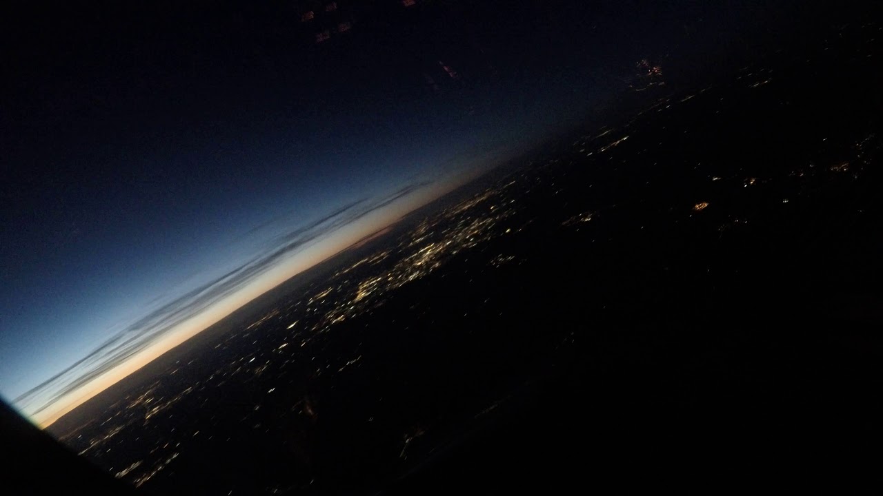 Approach to East Midlands Airport
