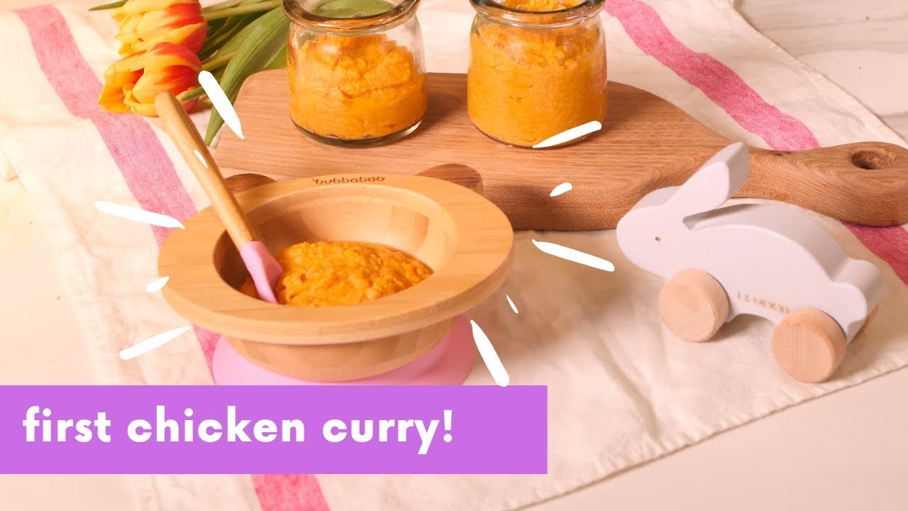 Annabel Karmel's My First Chicken Curry | Weaning-friendly recipes