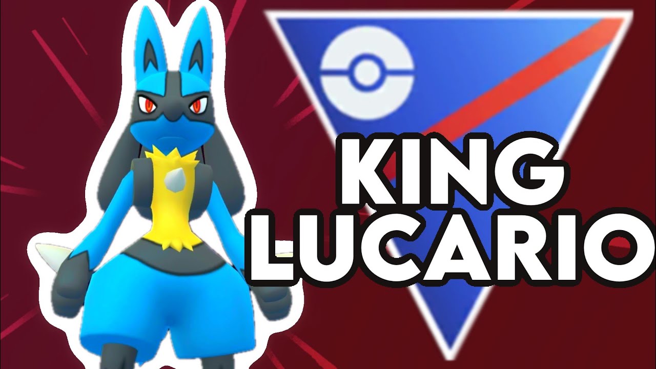 THE KING! I shredded steel types with Lucario in the Great League | Pokémon GO Battle League