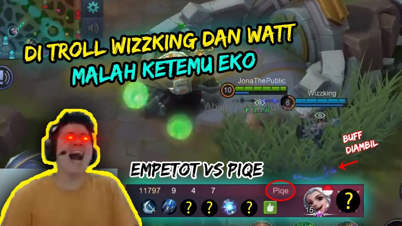 LAGI SAMA TEAM LAWAK MALAH KETEMU EKO SI BIAWAK, MATCH TERPECAH!!