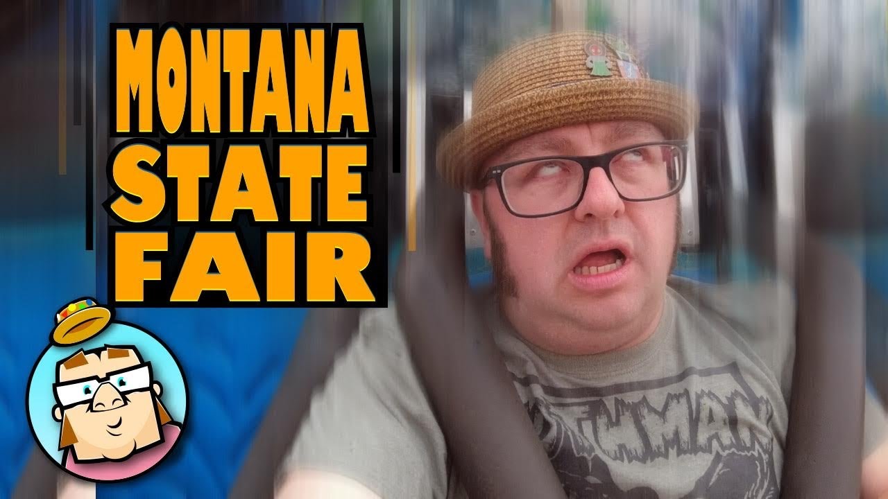 Montana State Fair - Vegetable Races!  Finally Got on a Ferris Wheel!  Great Falls, MT