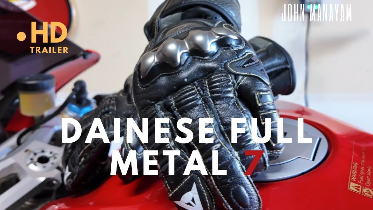 Dainese Full Metal 7 gloves!