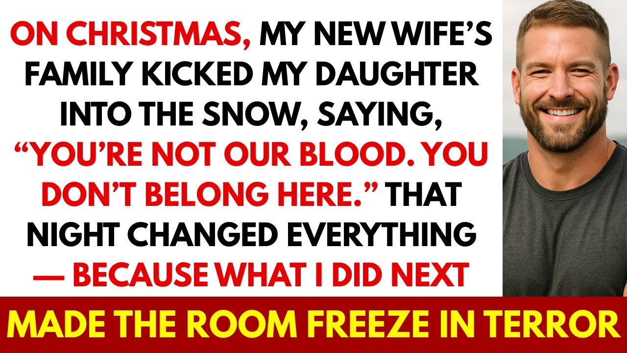 On Christmas Eve, My New Wife’s Family Kicked My Daughter Out — And My Response Left Them Frozen