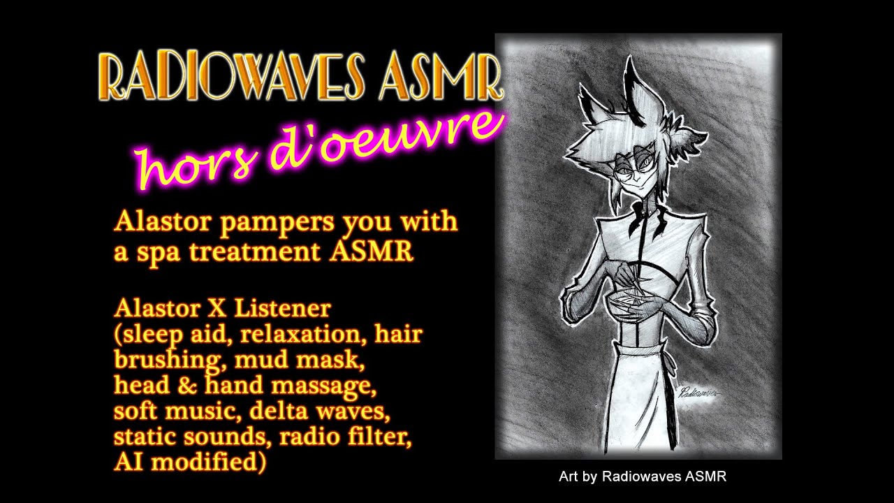 Alastor pampers you with a spa treatment ASMR (multi-language subtitles)