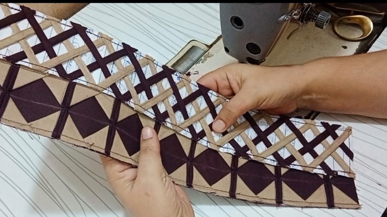 Daman Design Cutting and Stitching ll New Daman Design//Latest Trouser Design(salma designing ideas