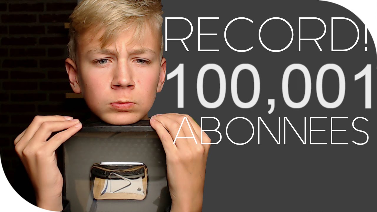 100.000 abonnees in 8 uur