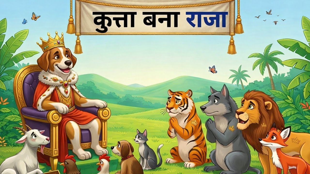 🔥अहंकारी लोमड़ी धूर्त गधा हिंदी कहानी नैतिक कहानियां हिंदी में नई कार्टून कहानियां पंचतंत्र कहानी 