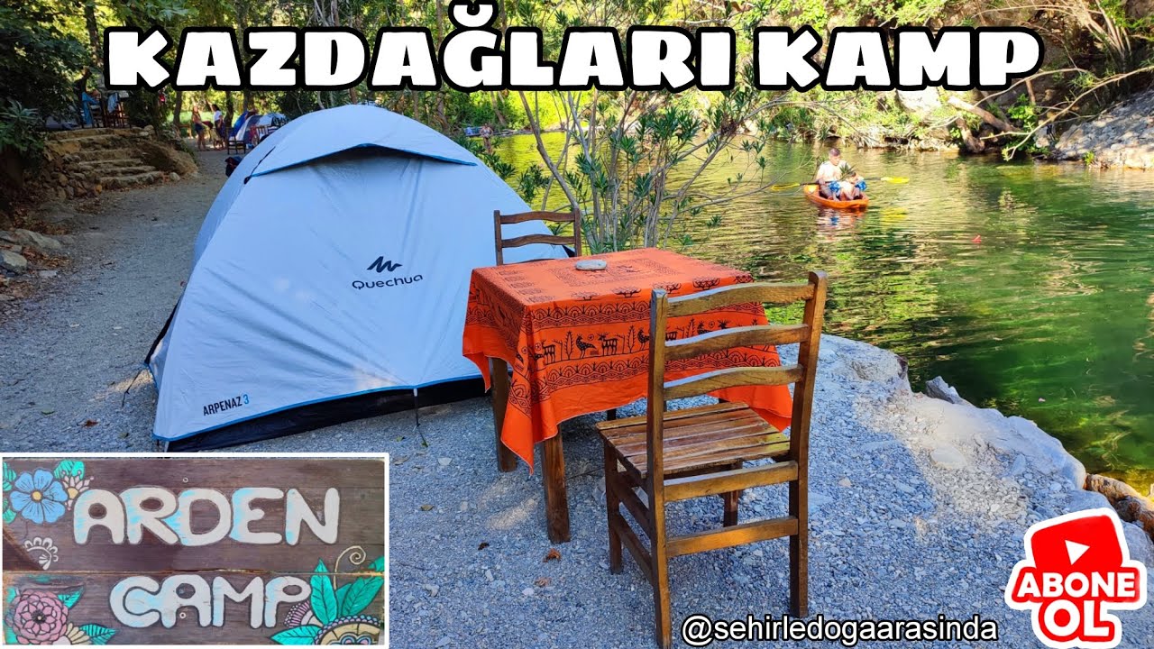Kazdağlarında Müthiş Bir Kamp! Arden Camp'ta Unutulmaz İki Gün Geçirdik! Edremit, Balıkesir
