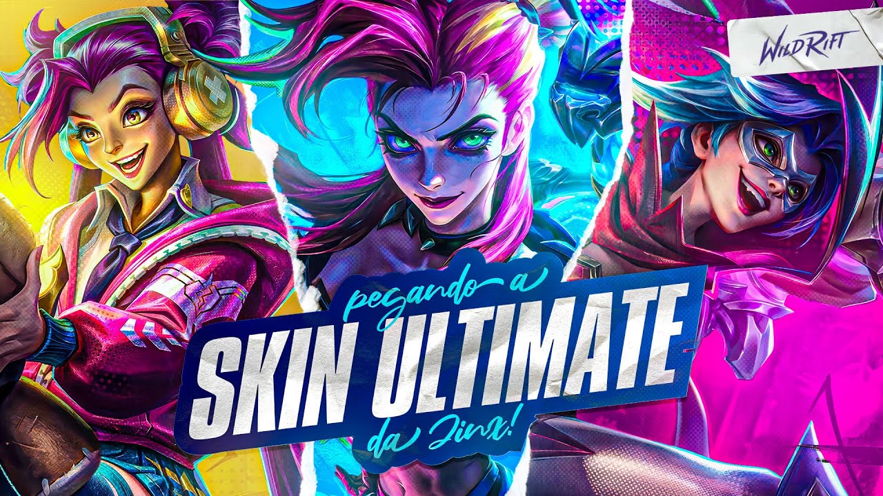 GASTANDO MAIS DE 20.000 WILD CORES NA SKIN ULTIMATE DA JINX! | SUPERVILLAIN - WILD RIFT