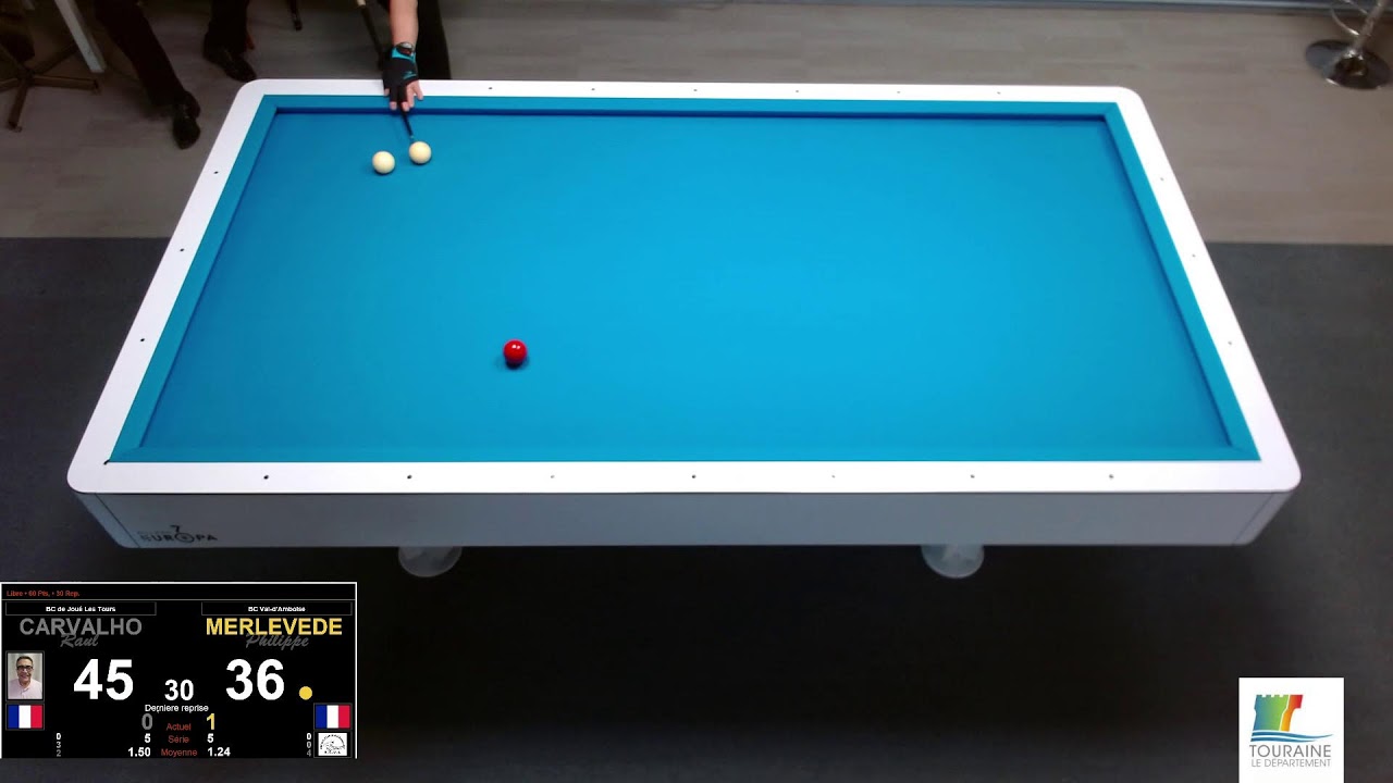 CSDB 37 Libre R3 - T3 CARVALHO (Joué Les Tours) vs MERLEVEDE (BCVA)