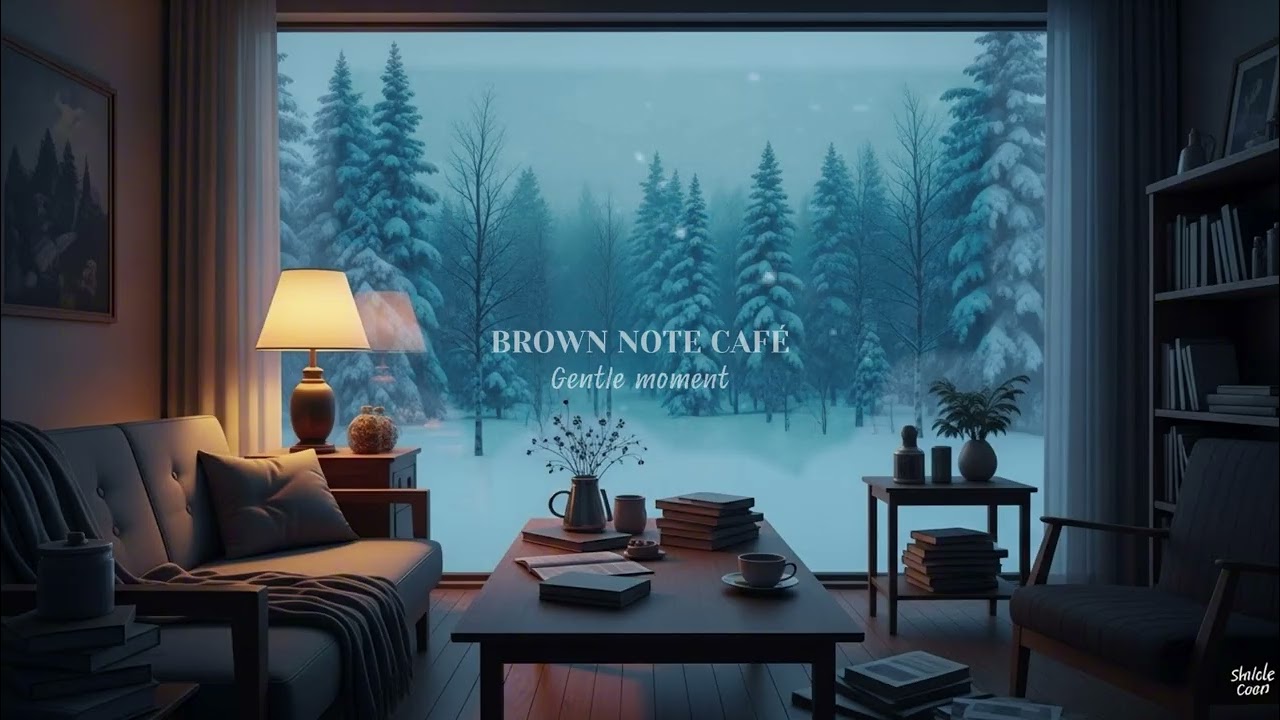 [playlist] Soft Lights, an Empty Sofa & Winter Outside | Brown Note Café | Winter Notes