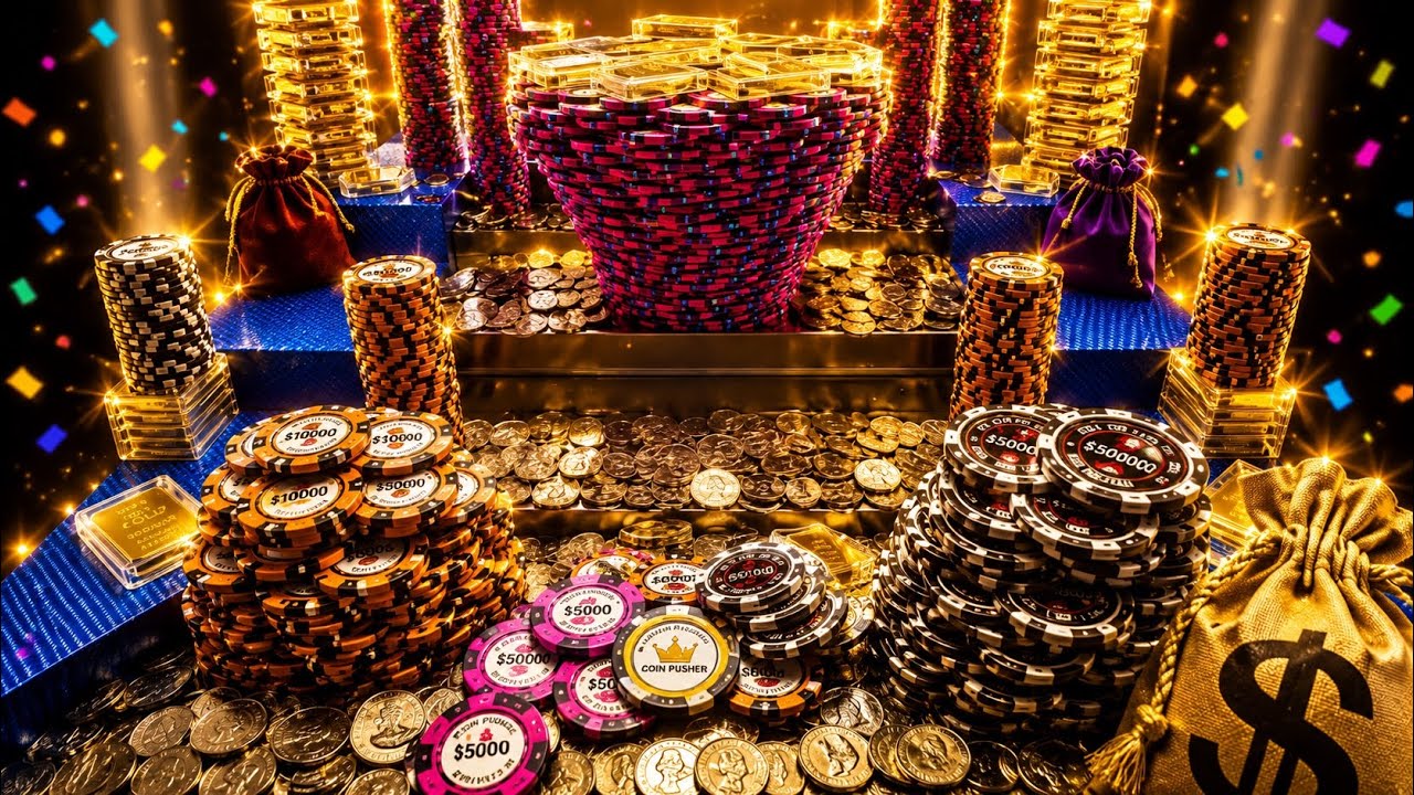 Игра на Double Coin Pusher: автомат с высокими лимитами