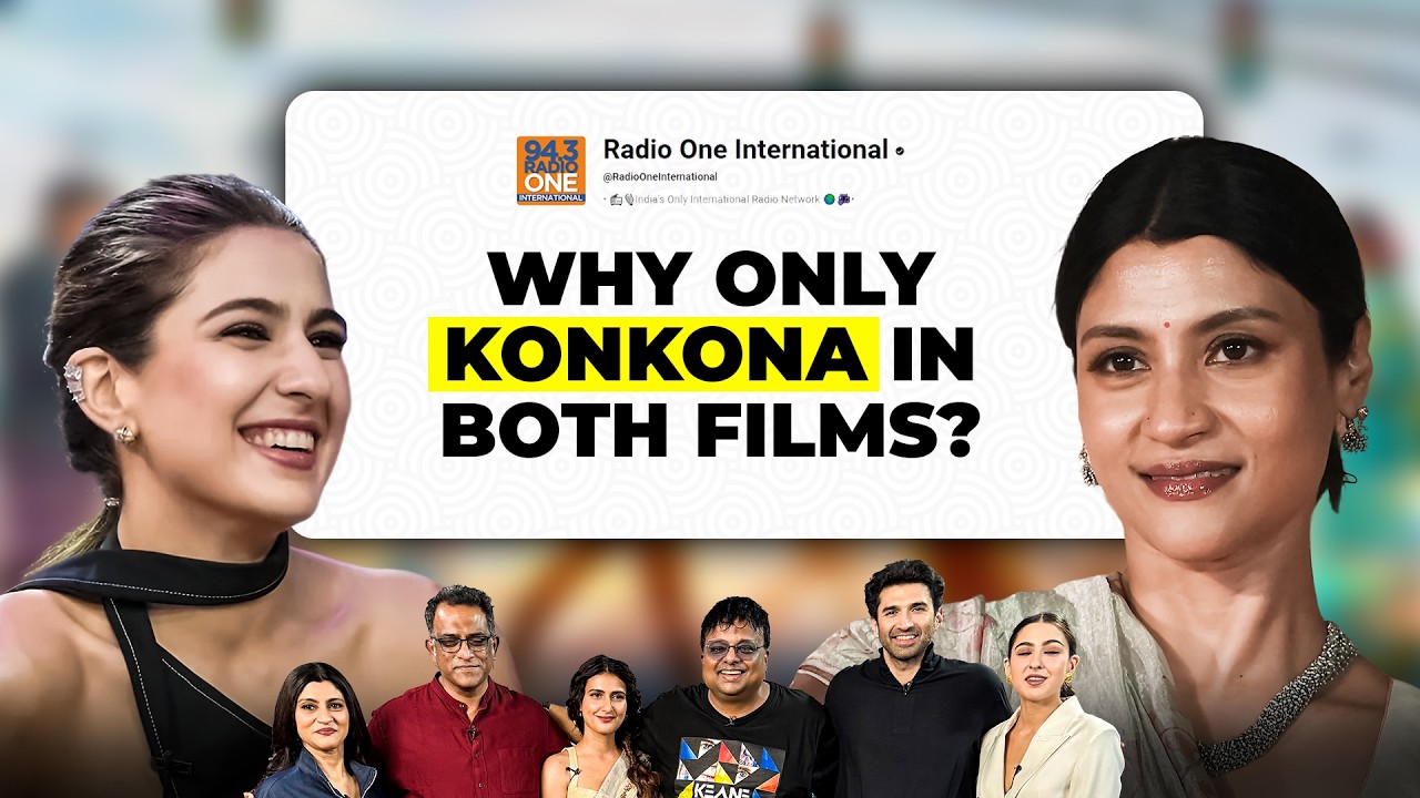 Metro... In Dino Cast Gets Candid | Konkona, Aditya, Sara & Anurag Basu with Hrishi K 🎬🔥