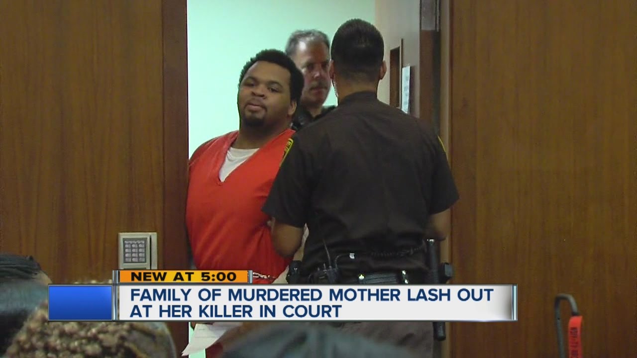 Courtroom outburst at sentencing