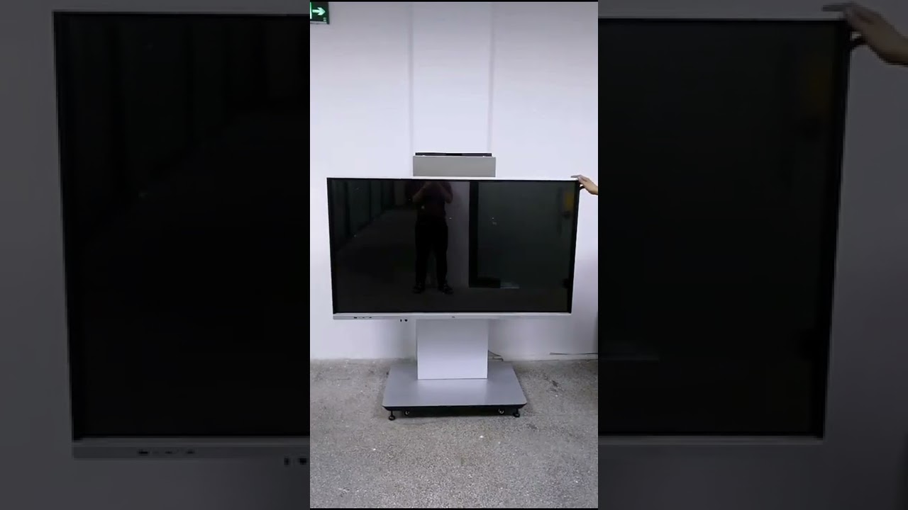 SmartBoard Interactive Hover Stand Beneq Manual Adjust Bracket 4K Display Whiteboard Touch Screen TV