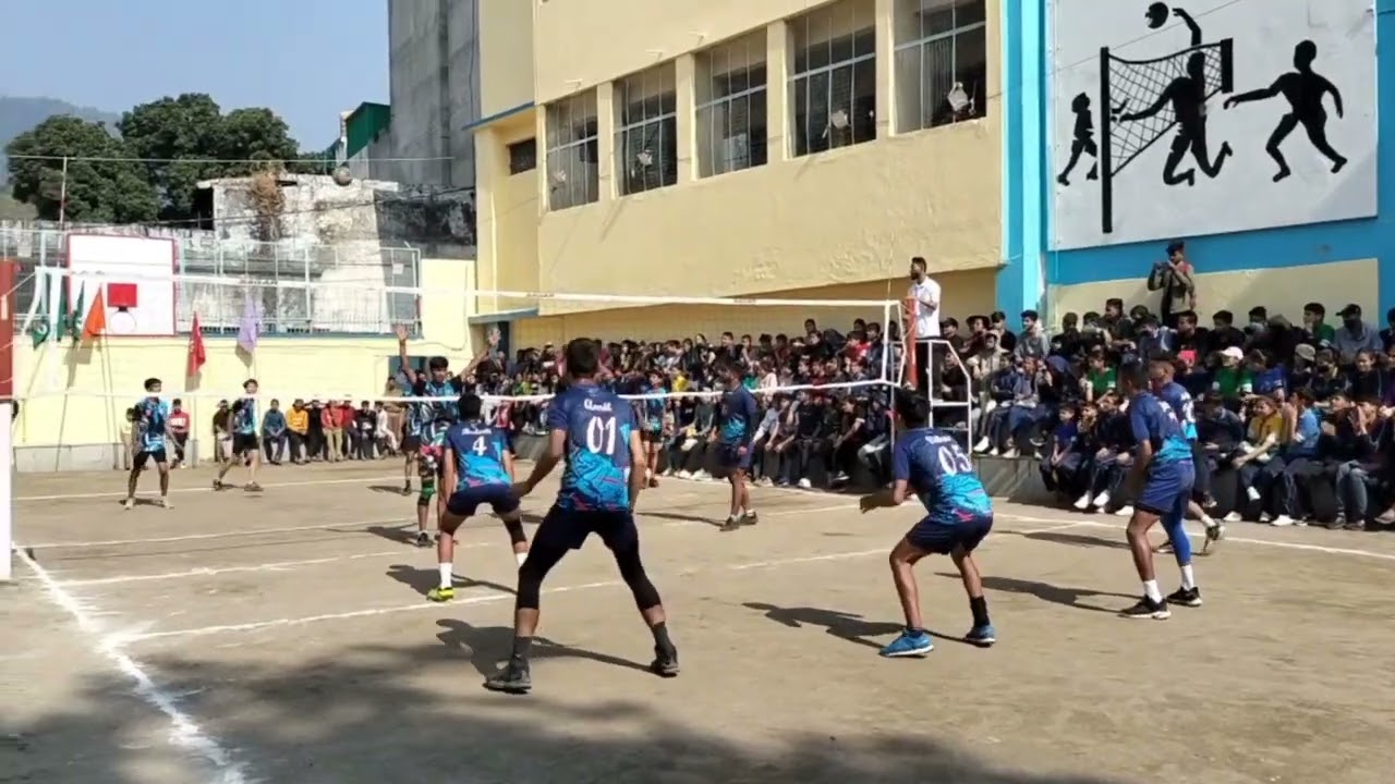 Final match Omkarananda school V/S Bhagirathi school। inter school volleyball championship 2022
