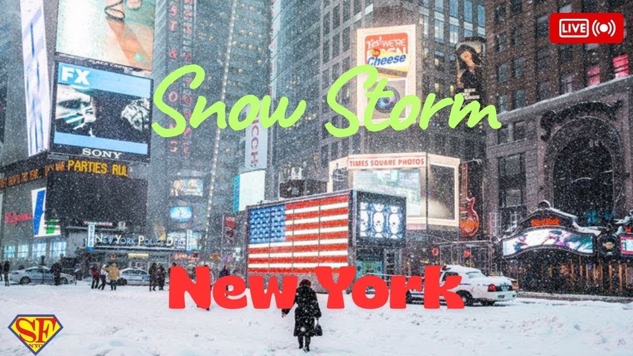 Snow Storm in Manhattan, New York City &bull; Times Square to Union Square &bull; December 27, 2025 Part 2