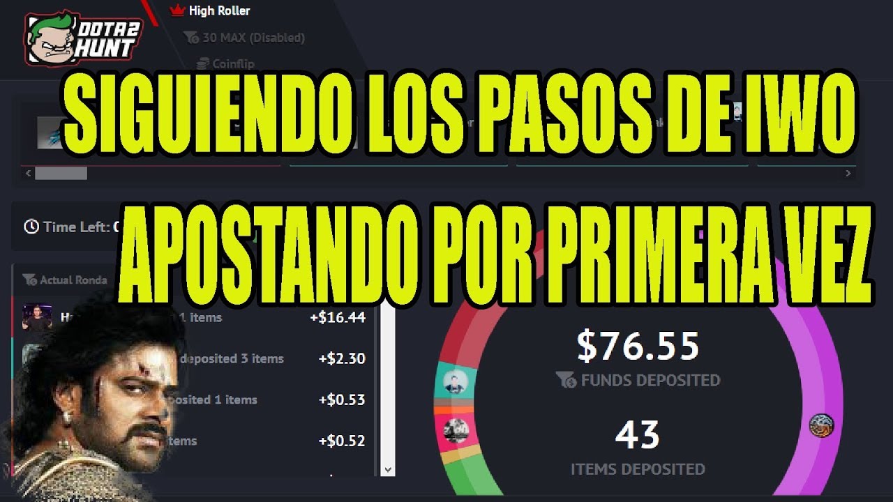 SIGUIENDO LOS PASOS DE IWO APOSTANDO MI ARCANO EN DOTA2 HUNT