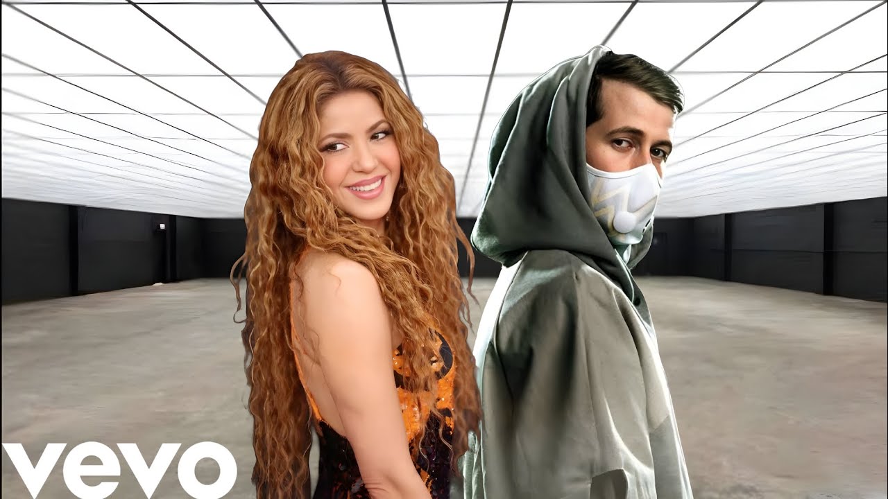 Shakira x Alan Walker - Fire in The Shadow , Saklee ( Music Video)