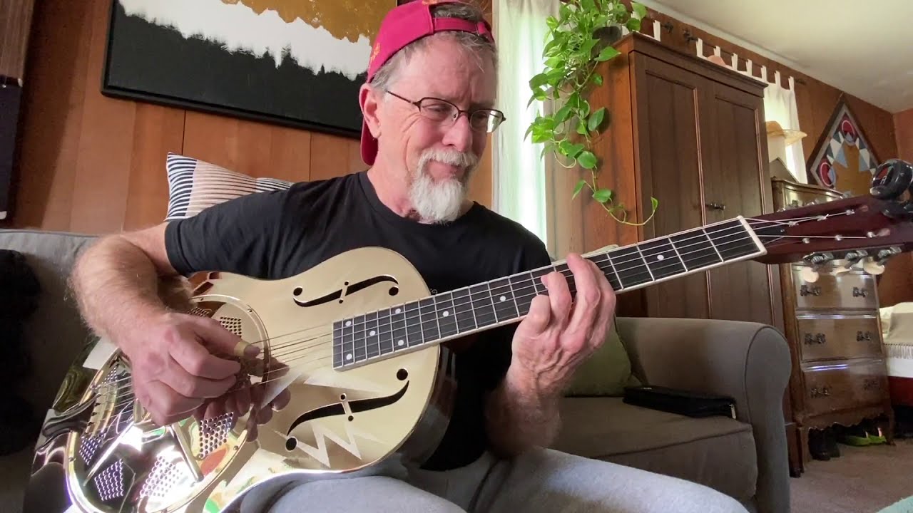 Martin Retro Monel Nickel strings on Michael Messer Lightning