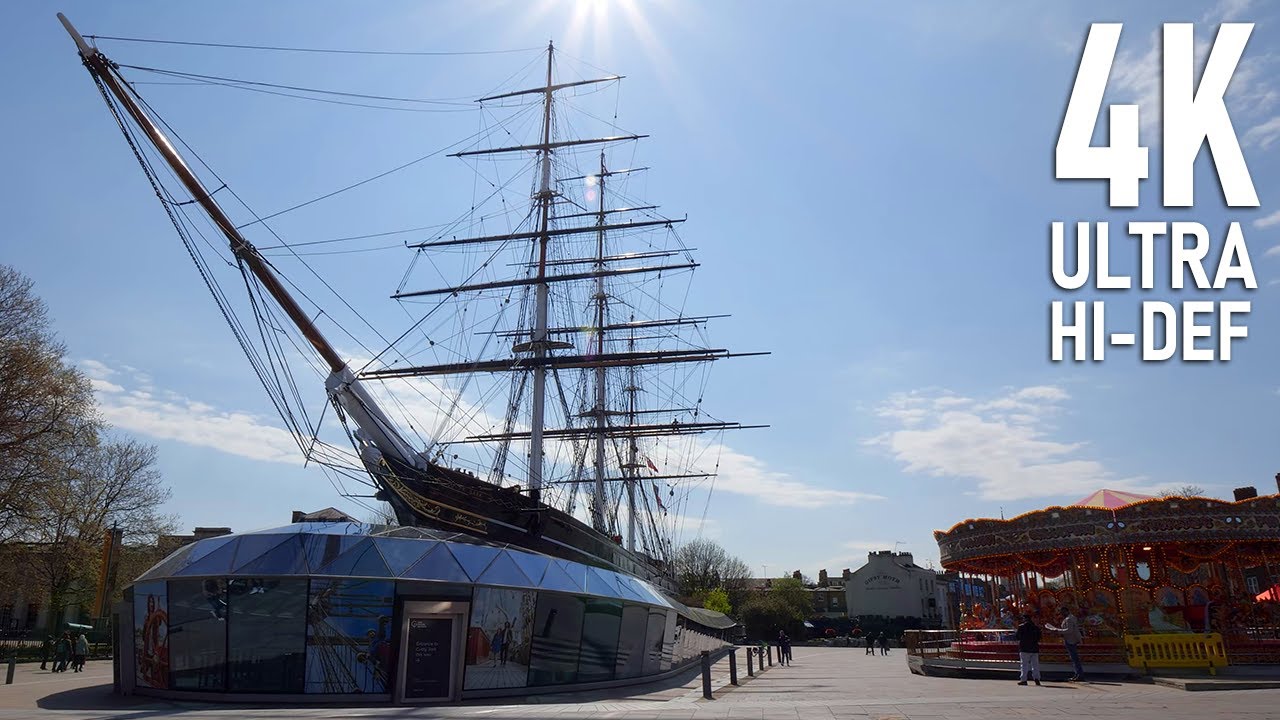 Exploring the Best of Greenwich: A Waterfront Walking Tour | 4K London walk ASMR