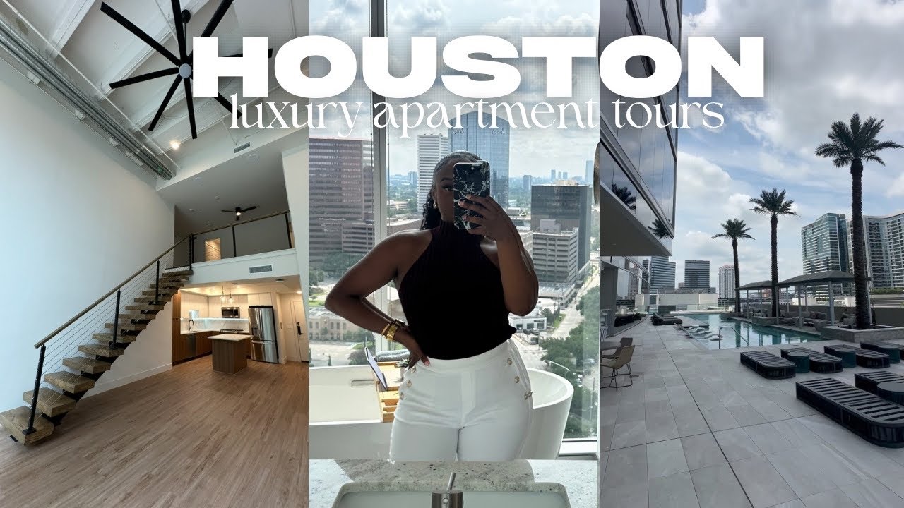 HOUSTON LUXURY APARTMENT TOURS | HIGH RISE LIVING & MODERN LOFTS!