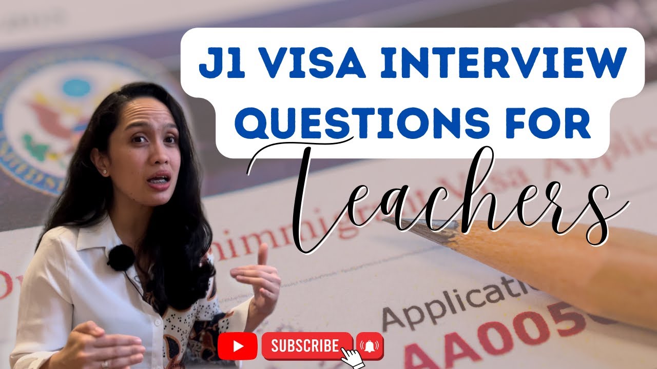 Вопросы для собеседования с учителями на J1 (2021) || #TeachintheUS