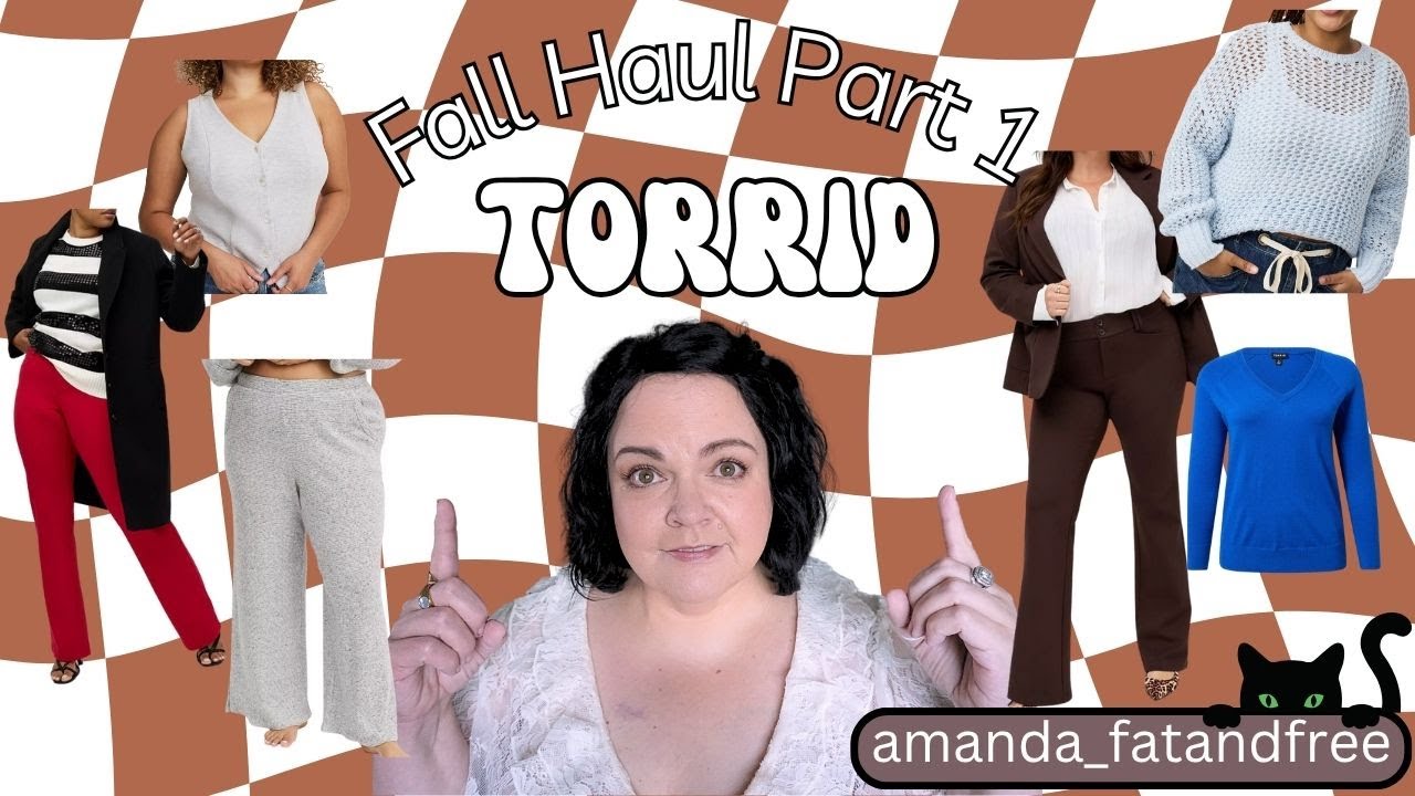 Trying On Torrid Clothes For Fall - Winter 2025 Part 1 (SSBBW) | @Amanda_FatandFree