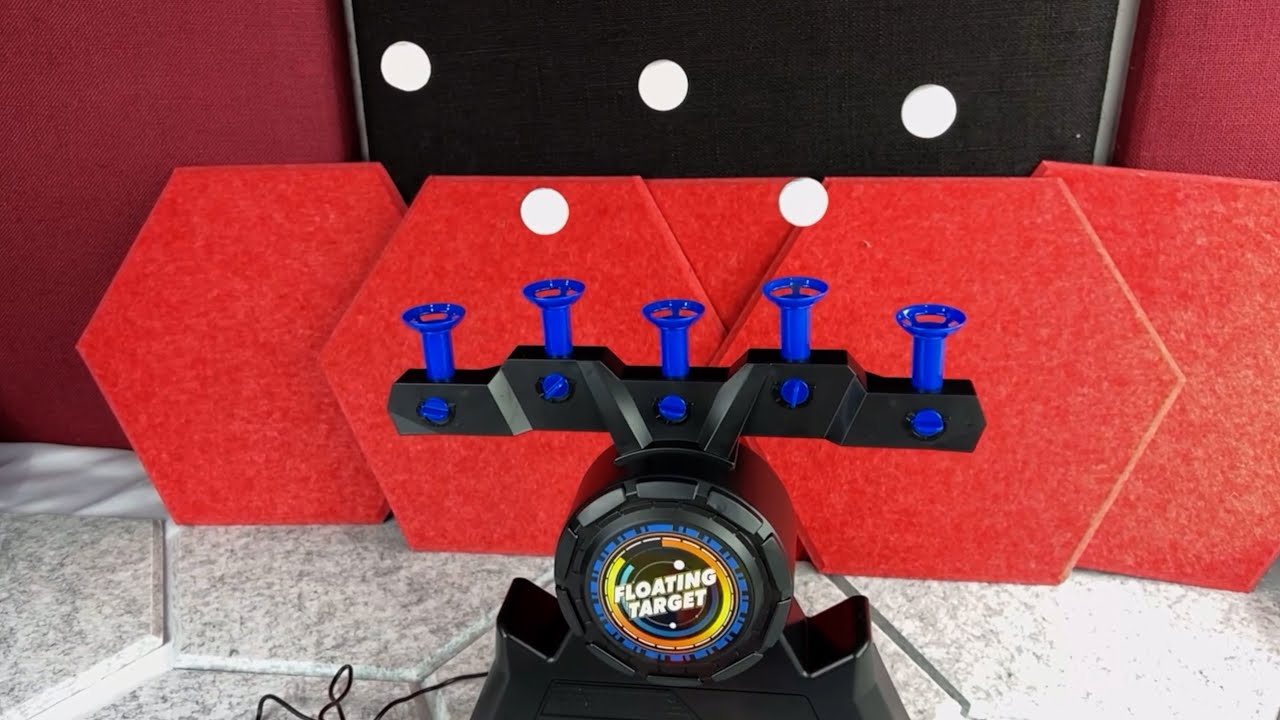 This Floating Target Shooting Toy Set Comes with 2 Toy Guns