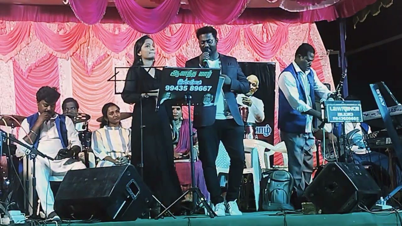 GHILLI.APPADI PODU SONG 👍💥🔥. ANANDHAYAZH.ORCHESTRA.CHEYYAR.9943589667