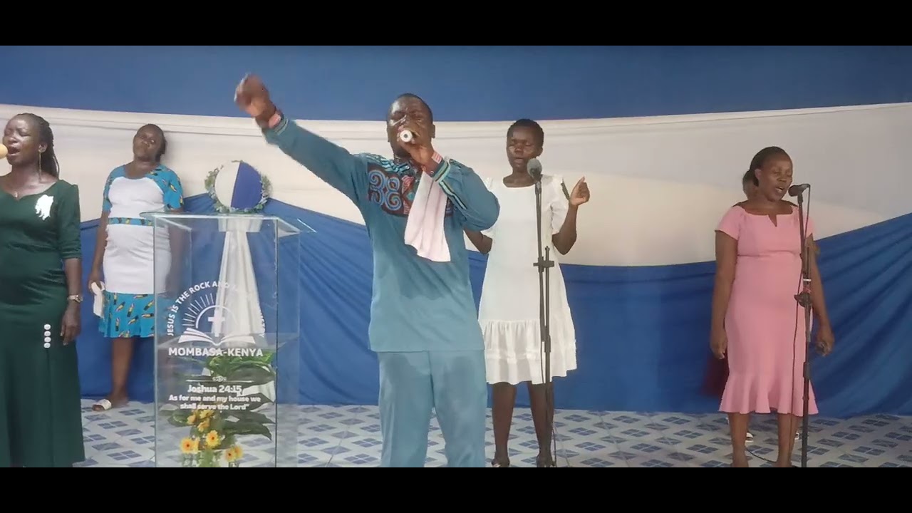 TEAM JESUS IS THE ROCK AND FAITH MINISTRY MOMBASA KENYA MIKINDANI CHURCH WELCOME ALL