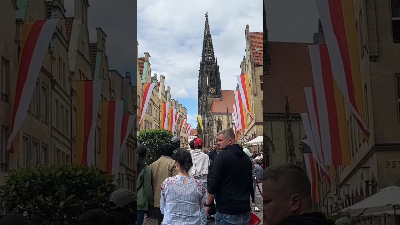 The city of M&uuml;nster in Germany