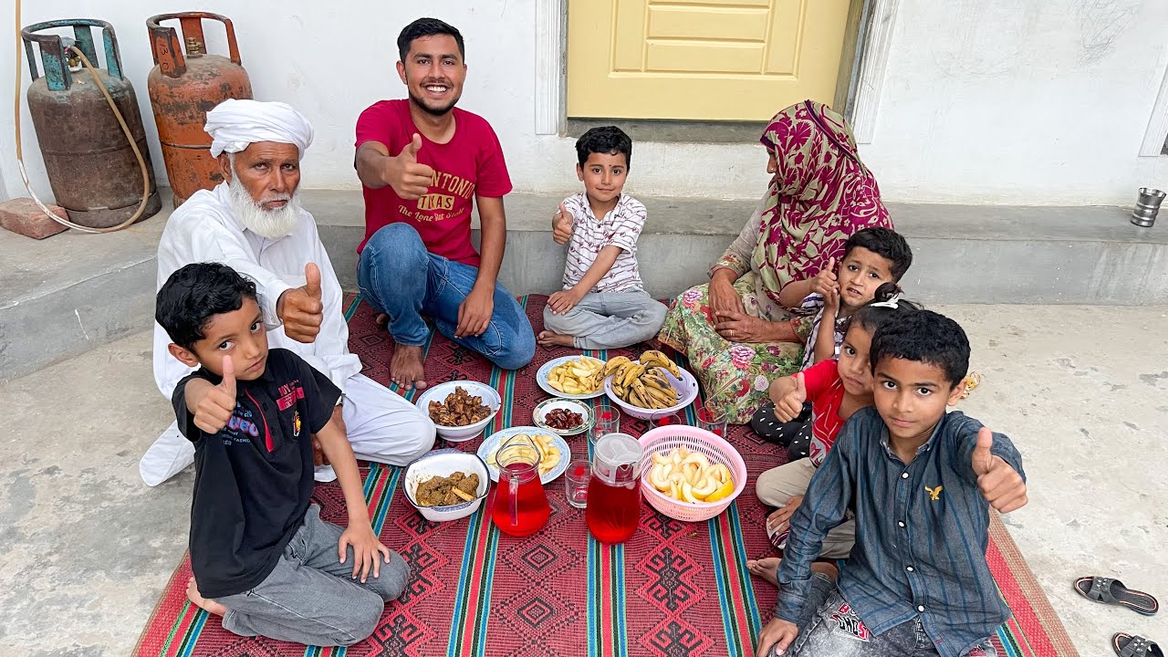 Ami Jaan Ka Roza … iftari Ki Tayari