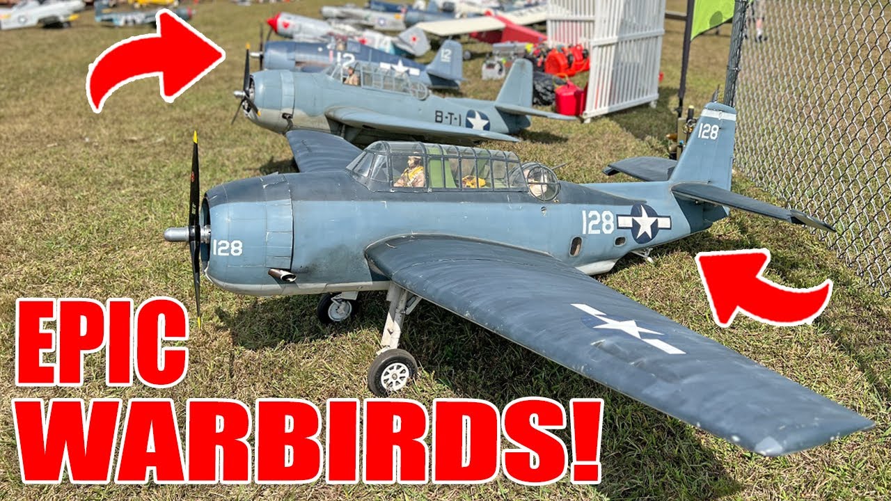 Warbird Skies in Action: RC Warbirds Take Over Music City!