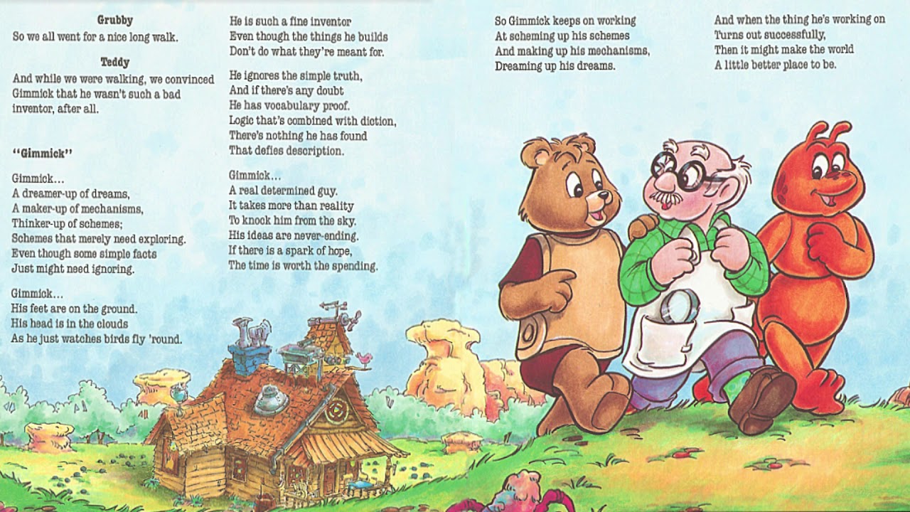 Teddy Ruxpin: Gimmick