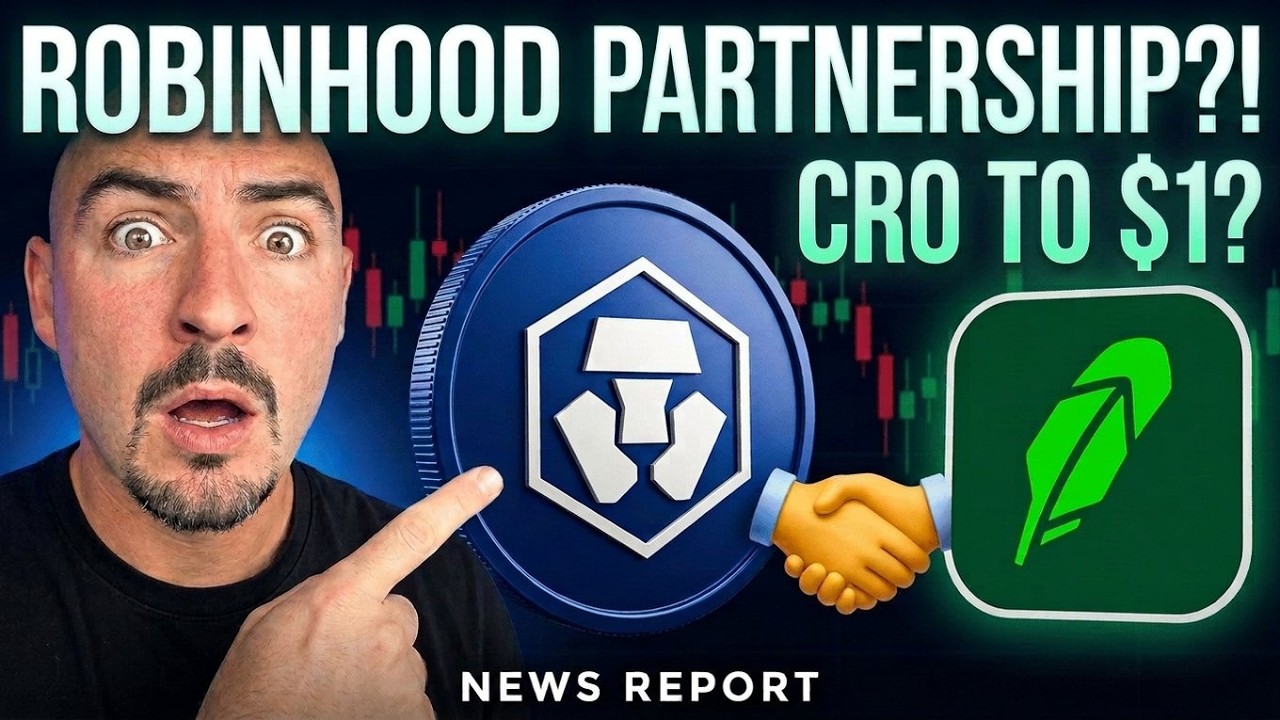 Will Robinhood List CRO Coin In 2026? (Crypto.com BREAKING NEWS!) Next Week Will BIG For Cronos!!!