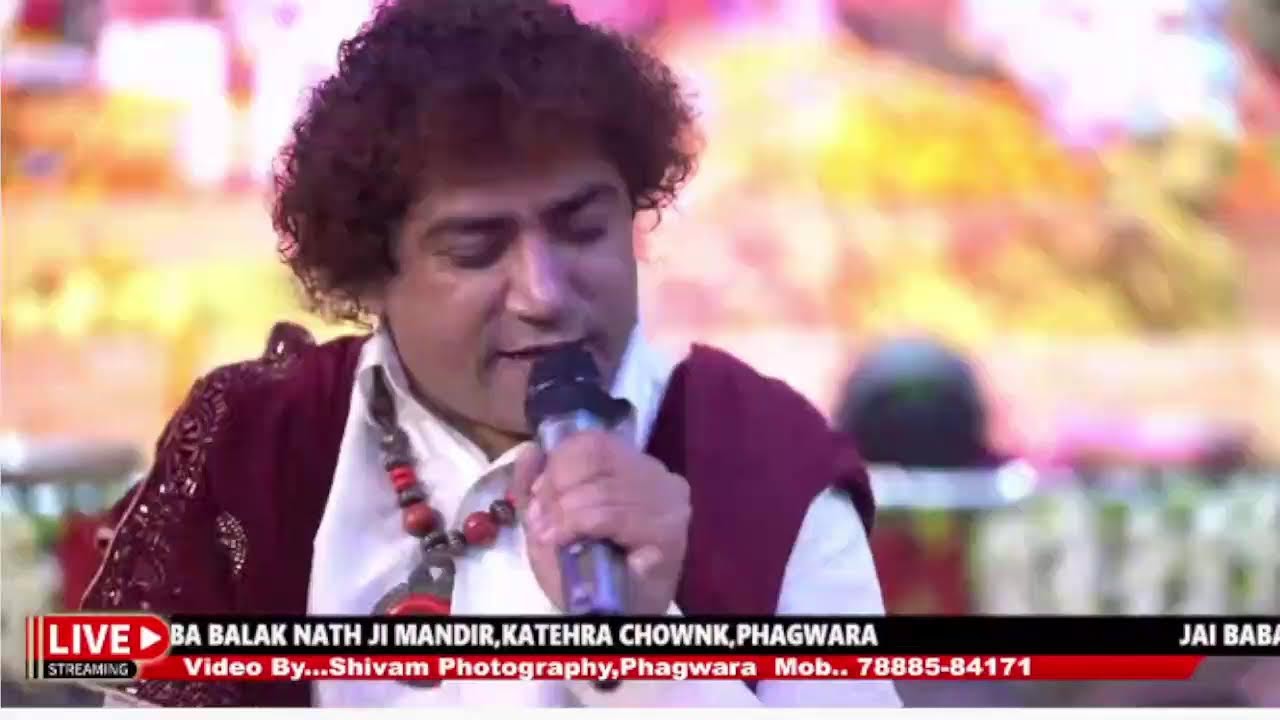 LIVE TELECAST MANDIR SHRI SIDH BABA BALAK NATH JI MANDIR,KATEHRA CHOWNK,PHAGWARA