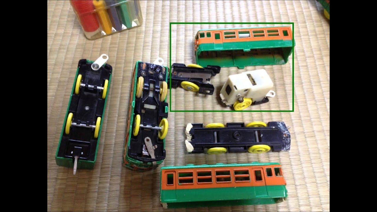 【プラレール】1970年代の東海道型急行電車を修理してみた【修理】