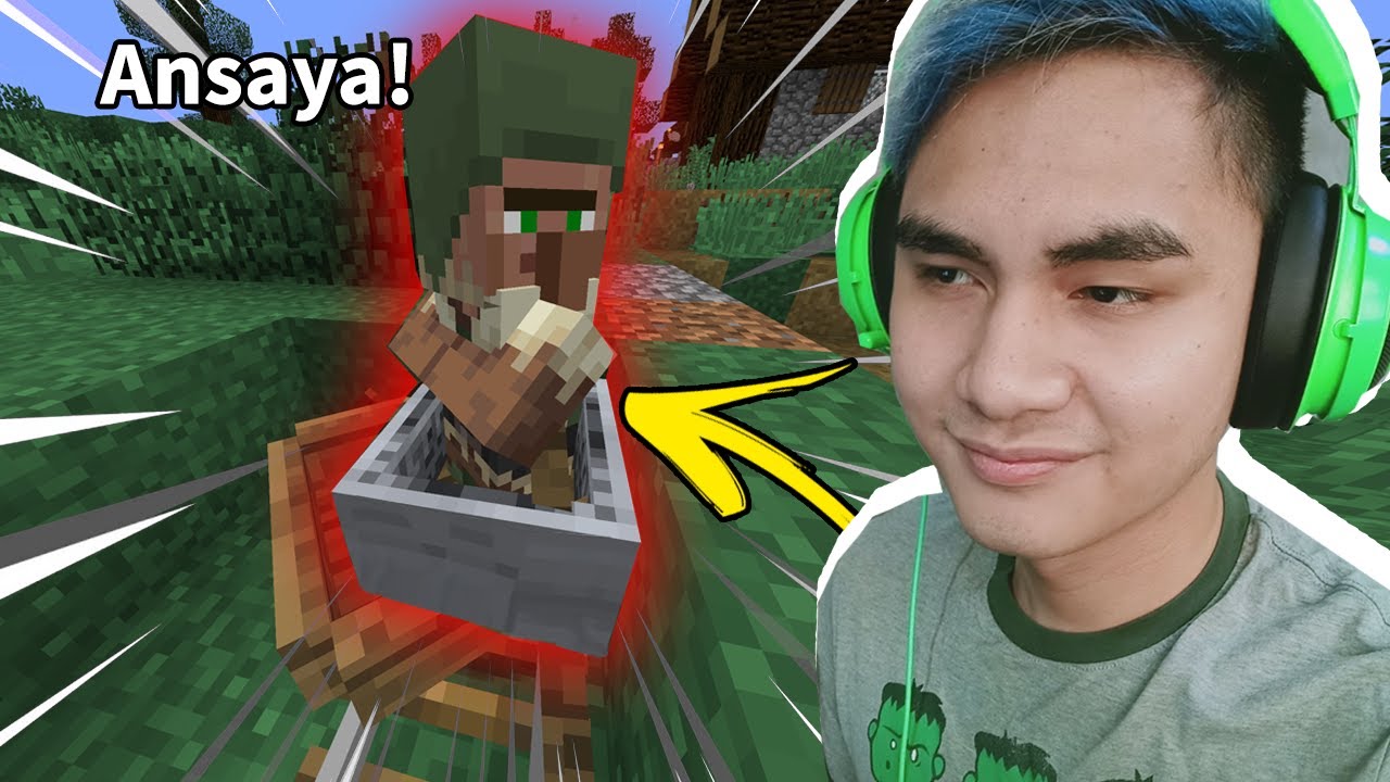 ROLLERCOASTERS.. Para sa Villagers Ko. || Minecraft Part 9
