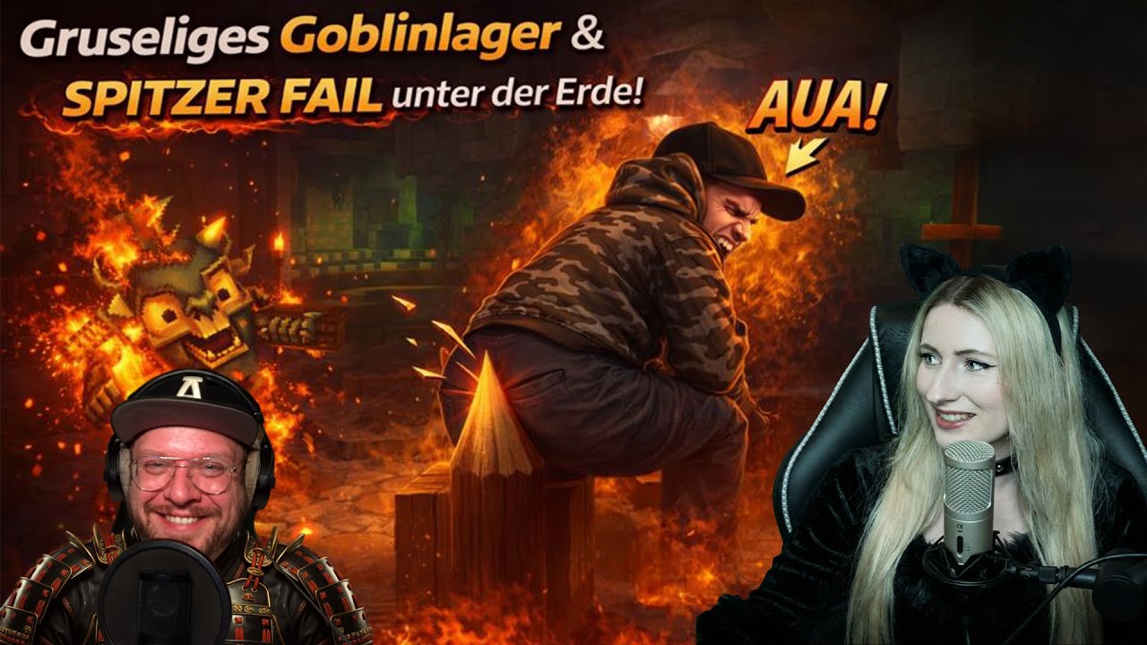 Funkelnde Steine unter der Erde und spitze Pfähle | Hytale