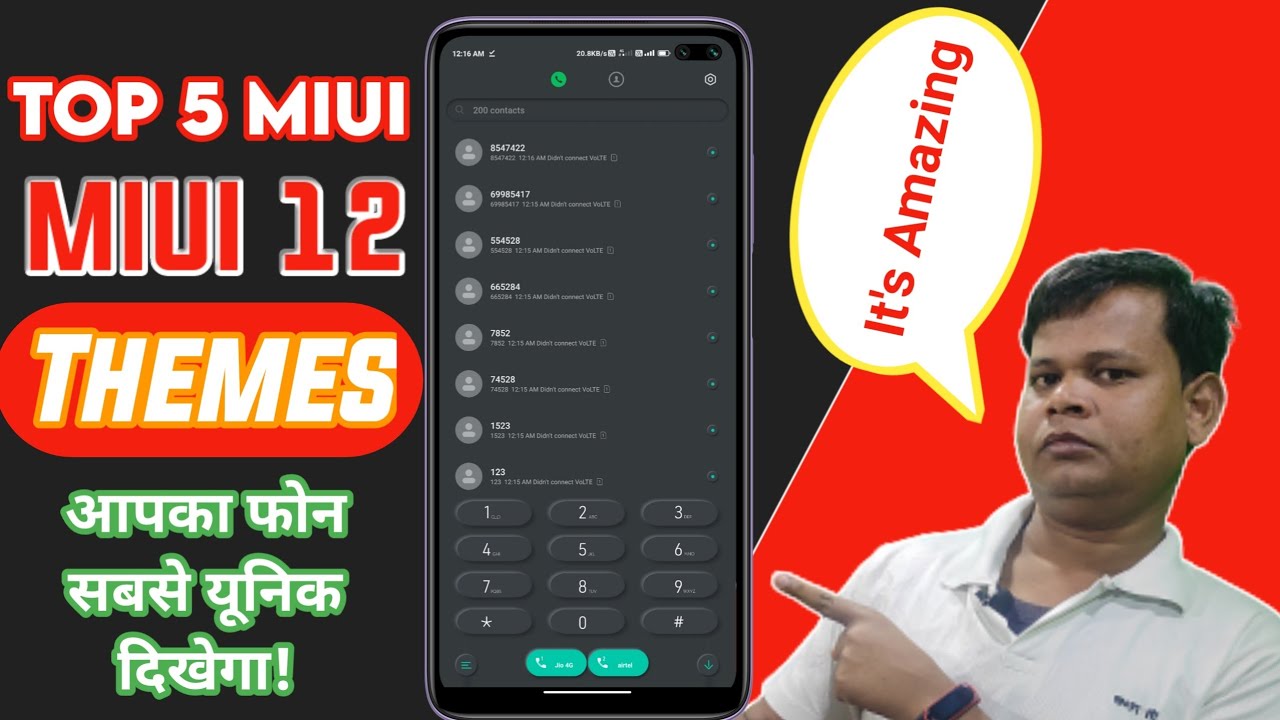 Top 5 Secret ⚡⚡ MIUI 12 Premium Themes | Latest MIUI 12 Themes Special Ui Features