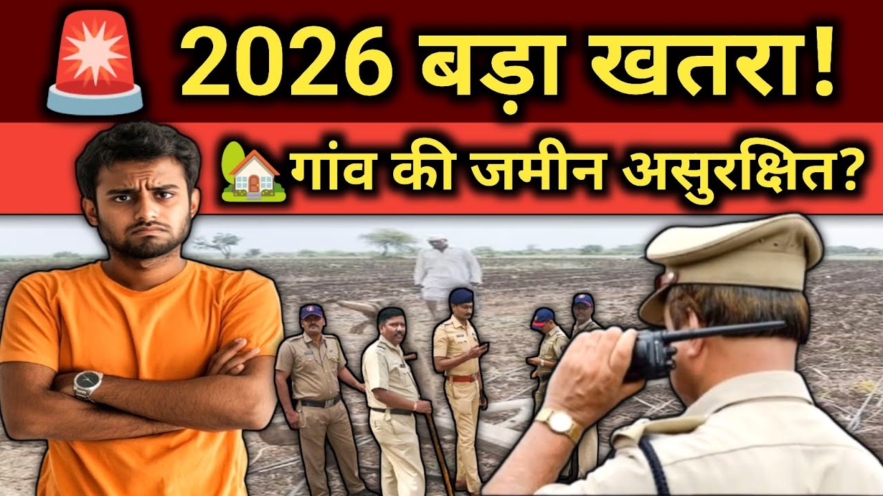 “2026 में गांव की जमीन बन जाएगी सबसे बड़ा खतरा! हर जमीन मालिक जरूर देखें” ✅