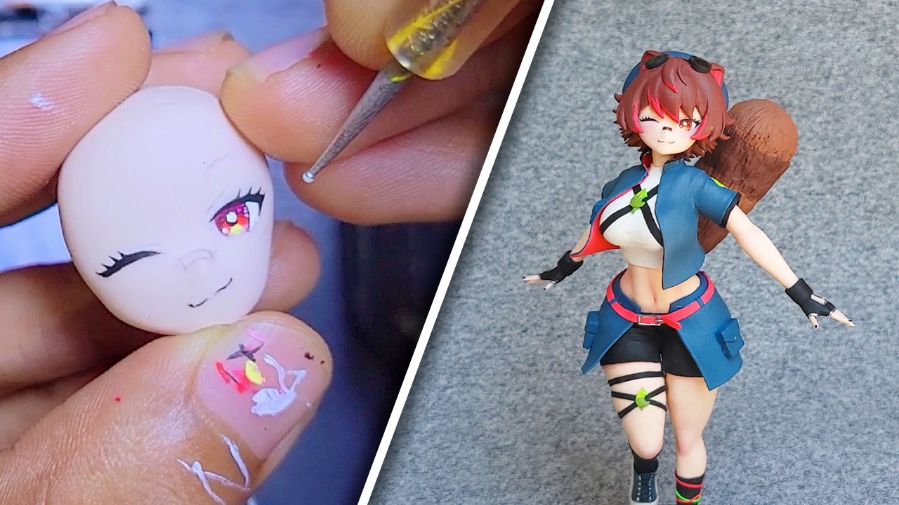 Hice Una FIGURA De RAKKUN A Mano 😱🤑