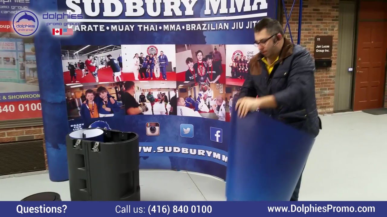 Pop Up MAGNETIC Booth - DISASSEMBLY Video Instuctions