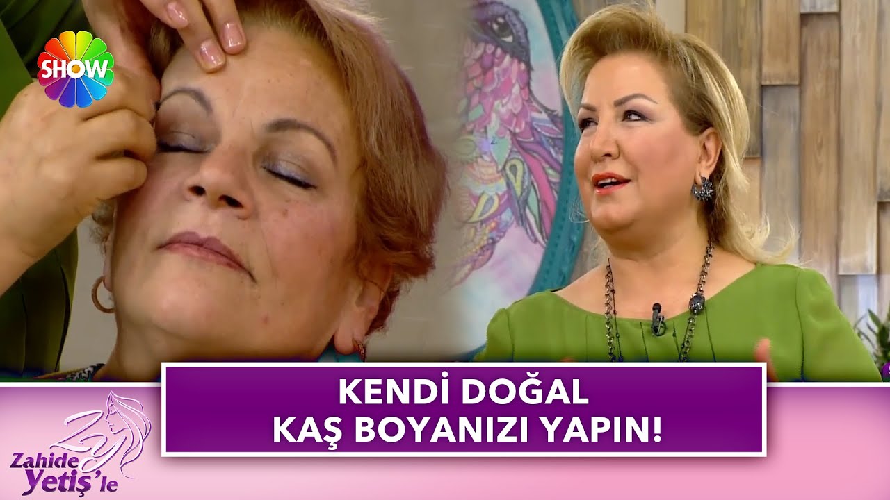 Seyrek kaşlarınıza bire bir doğal kaş boyası!