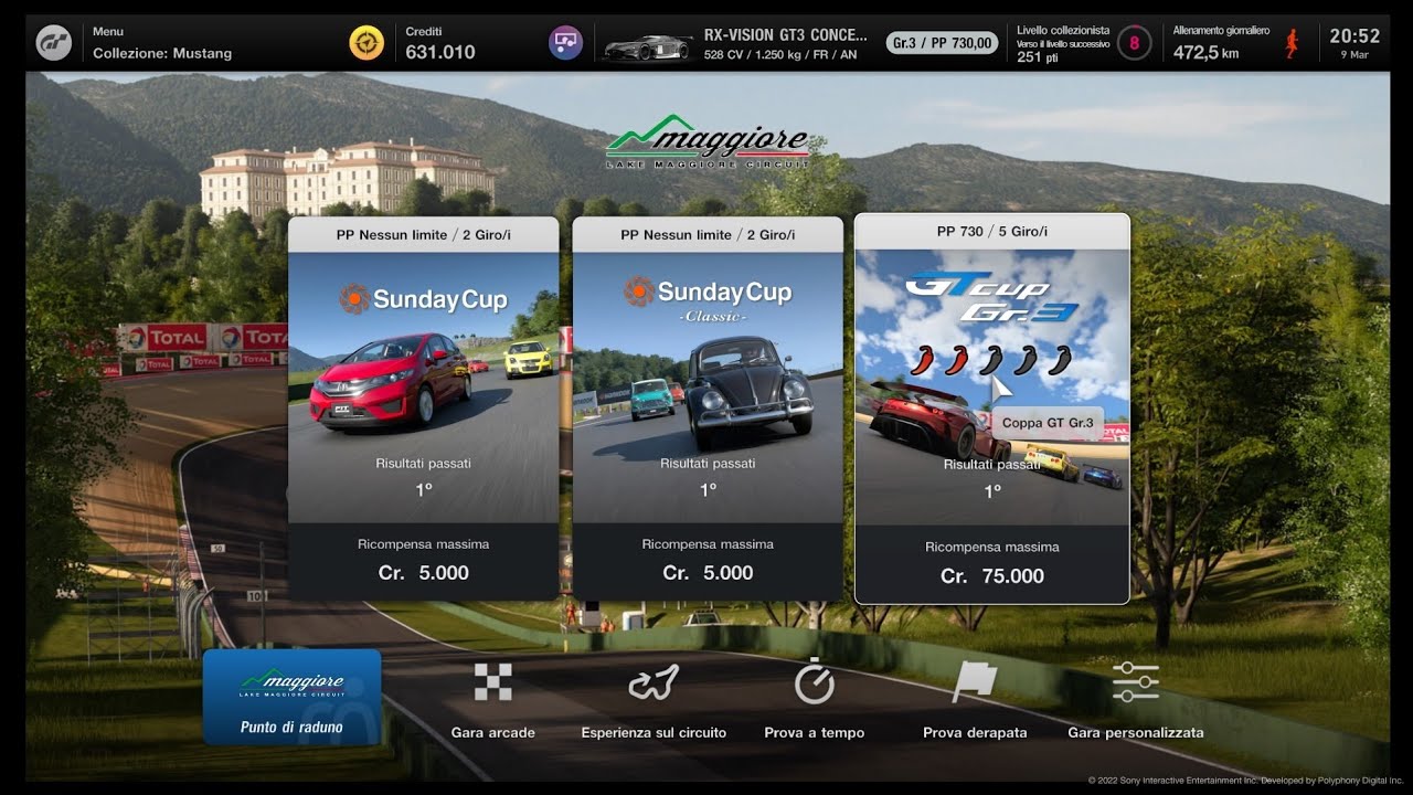 Gt7 - Gran Turismo 7 - GT Cup Gr.3 Italy
