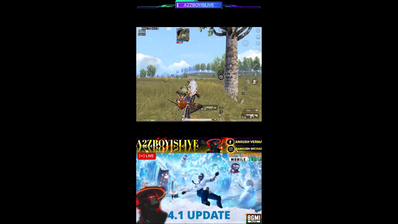 Rank PUSH BGMi only gameplay subscribe to my channel ❣️ A2zboyislive- Bgmi