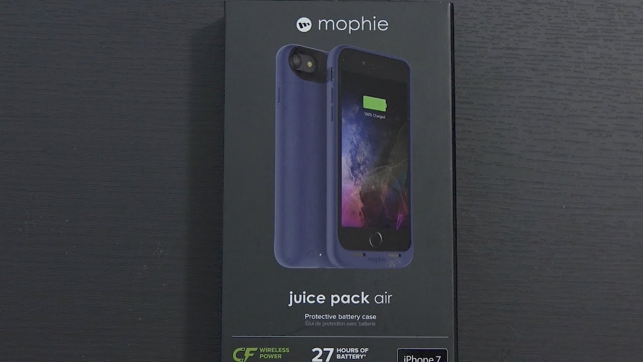 Mophie Juice Pack Air for iPhone 7 Wireless Charging Battery Case